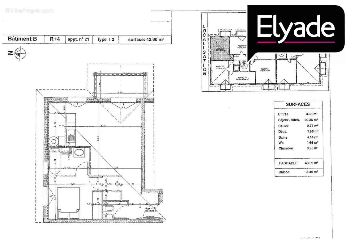 Appartement à MONT-DE-MARSAN