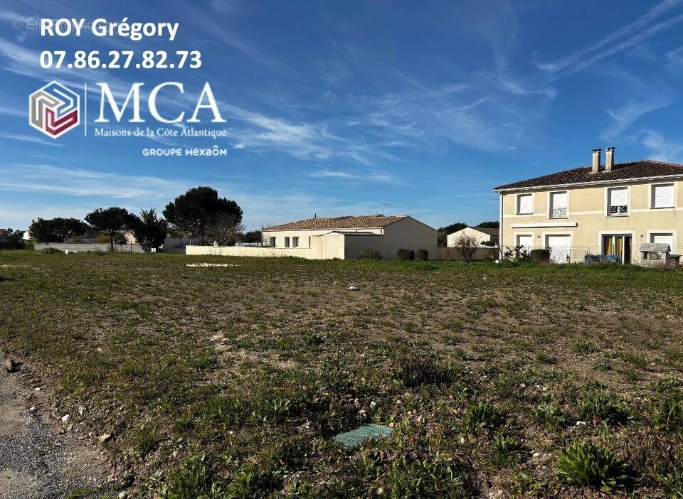 Terrain à SAINT-GEORGES-DE-DIDONNE