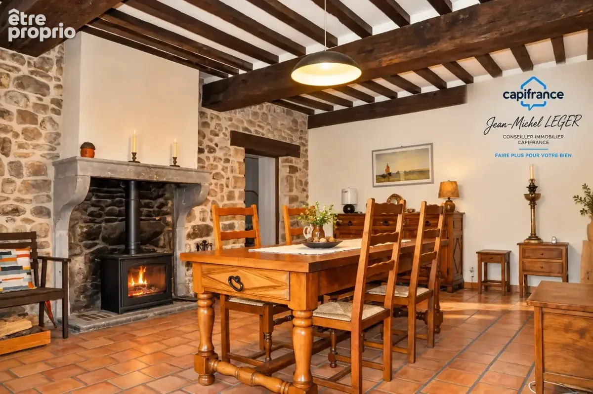  Lieu rare : maison de caractère en pierre proche du Lac du Rousset 71 – potentiel gîte - photo 5