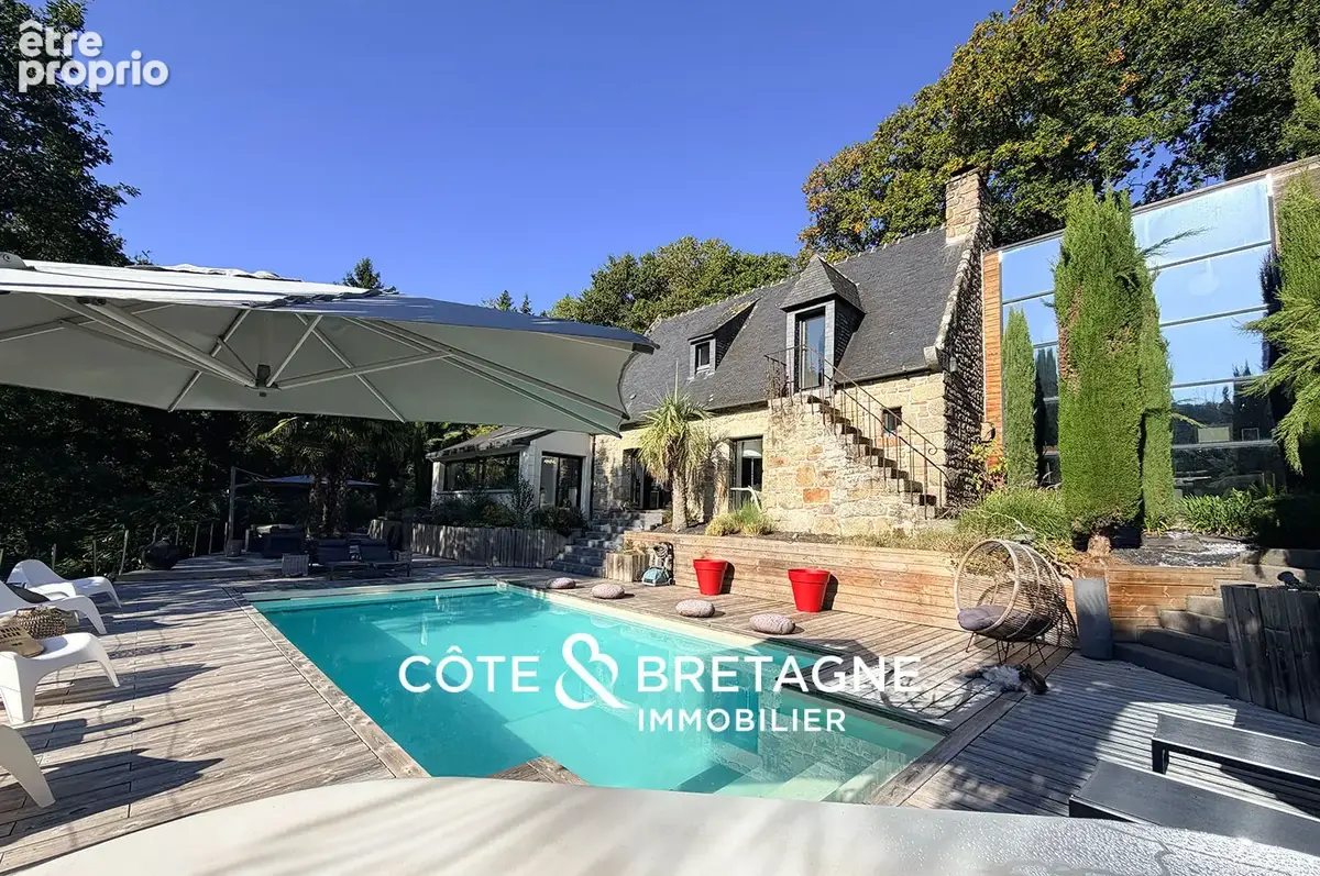 Propriete de prestige avec piscine proche saint-brieuc dans un ecrin de verdure  ref 2026177 - photo 26