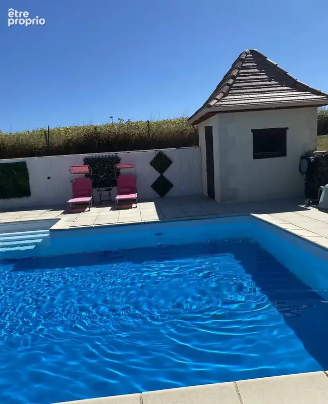 Maison d'architect avec étang, piscine, dépendances au calme. - photo 15