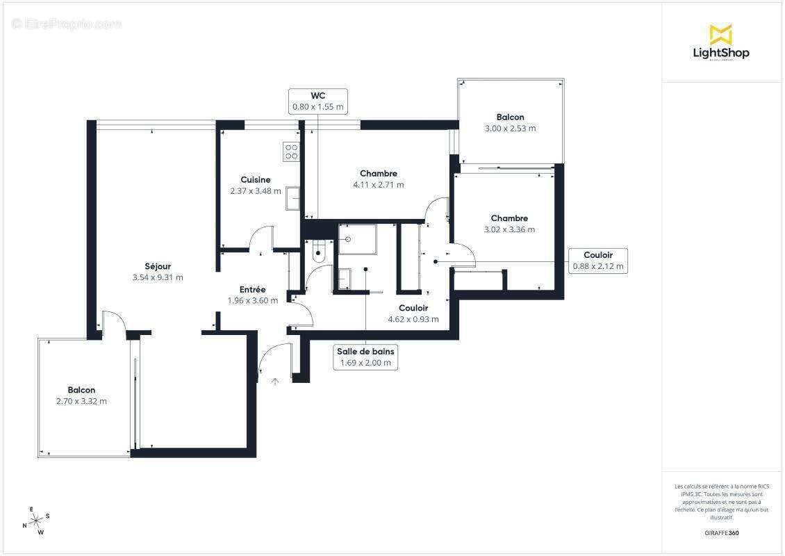 Appartement à MERIGNAC