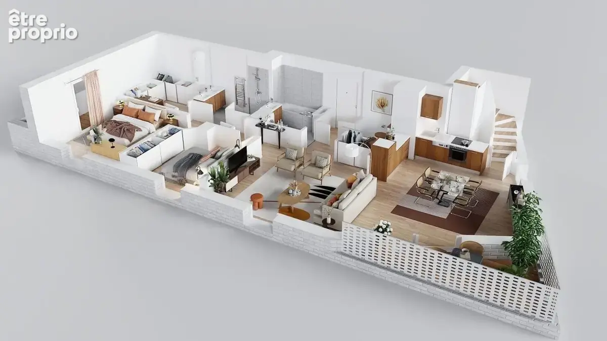 Côte Pavée - T4 Neuf - Dernier Etage - Vue Pyrénées - Rooftop de 60m² - 2 Parkings - photo 6