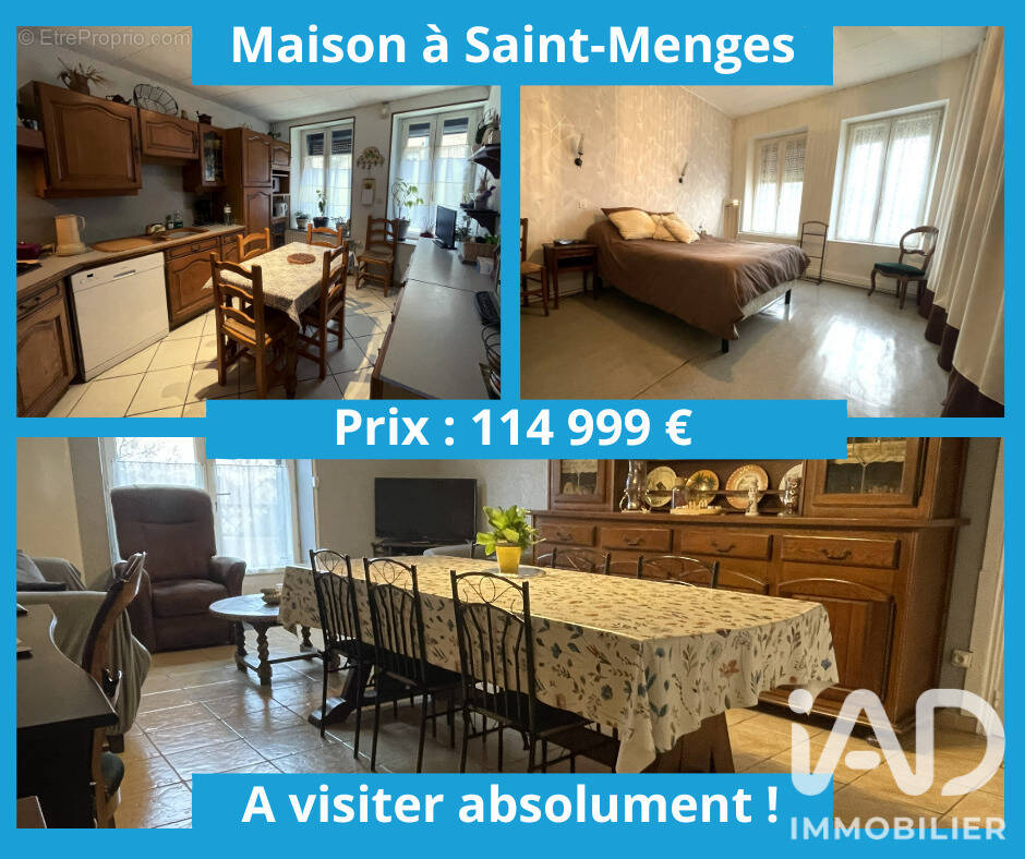Photo 1 - Maison à SAINT-MENGES