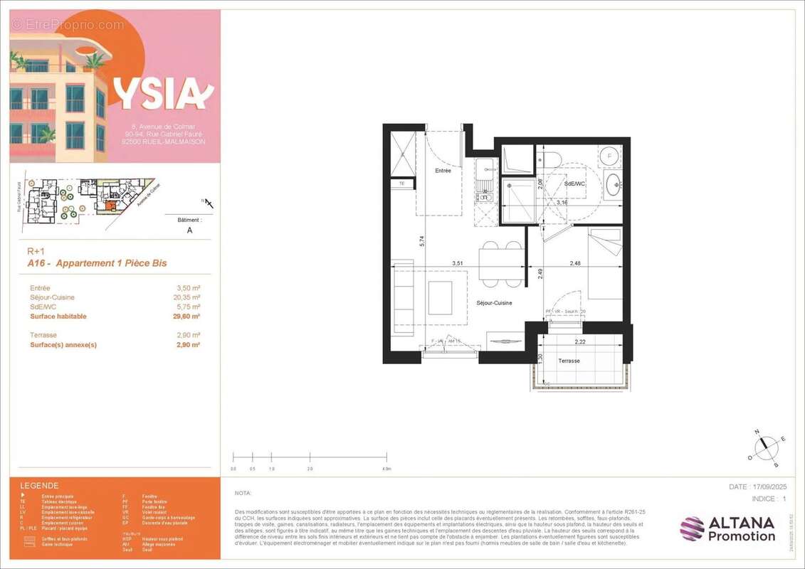 Appartement à RUEIL-MALMAISON