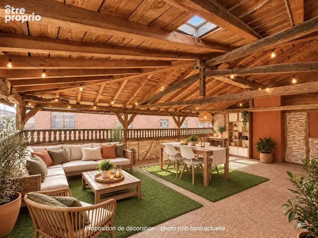 Maison de caractère T4 avec rooftop couvert de 33m2 - photo 13