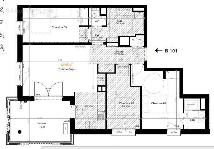 Appartement à GRADIGNAN