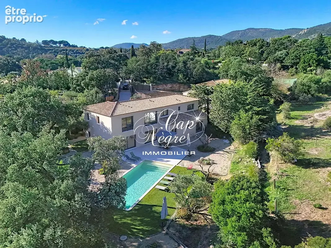 Villa neuve avec piscine et grand terrain avec collines à vendre au plan de la tour frais de notaire réduits - golfe de saint tr - photo 2