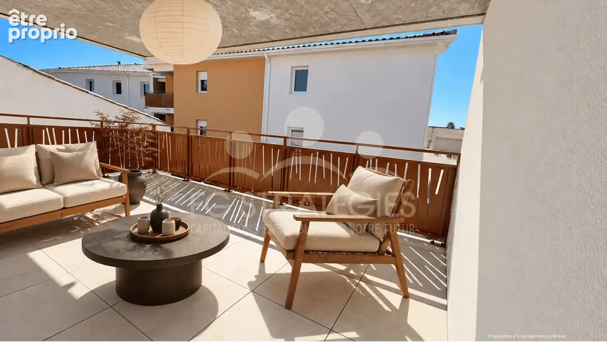 VENDARGUES - T4 neuf - terrasse - 2 parkings - photo 9