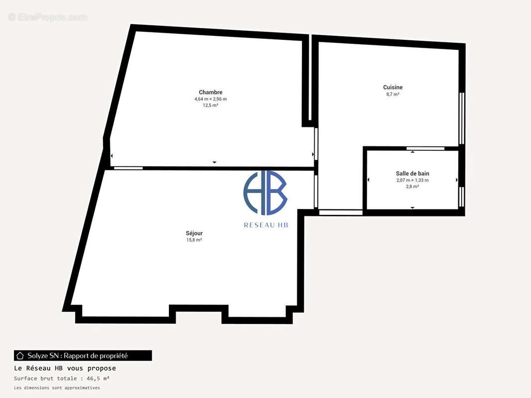 Appartement à PARIS-19E