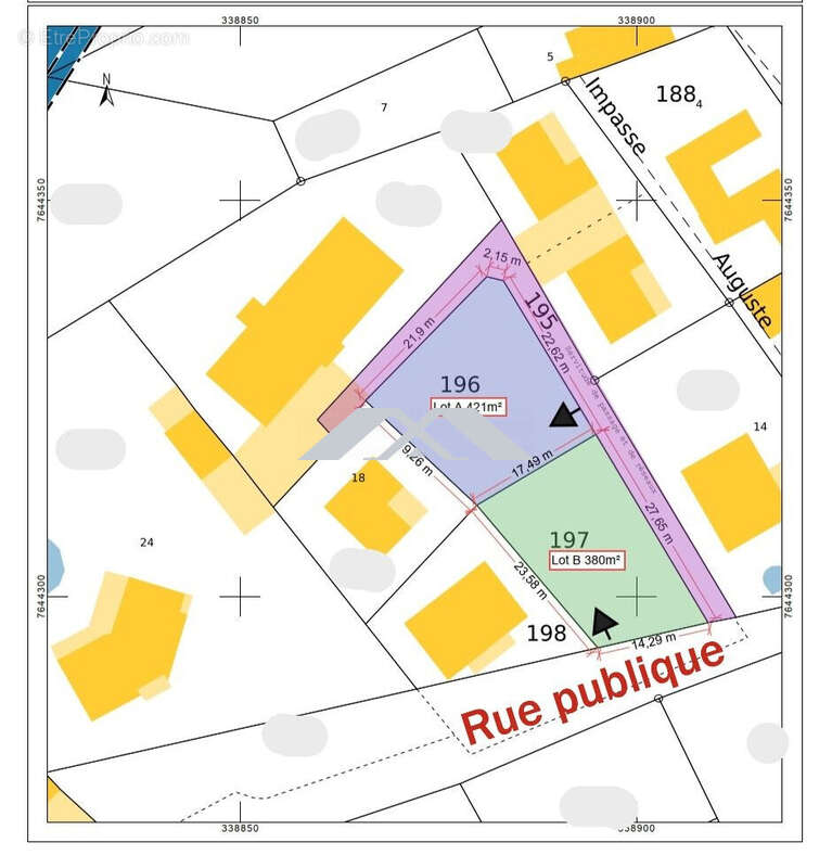 Terrain à LE TAMPON