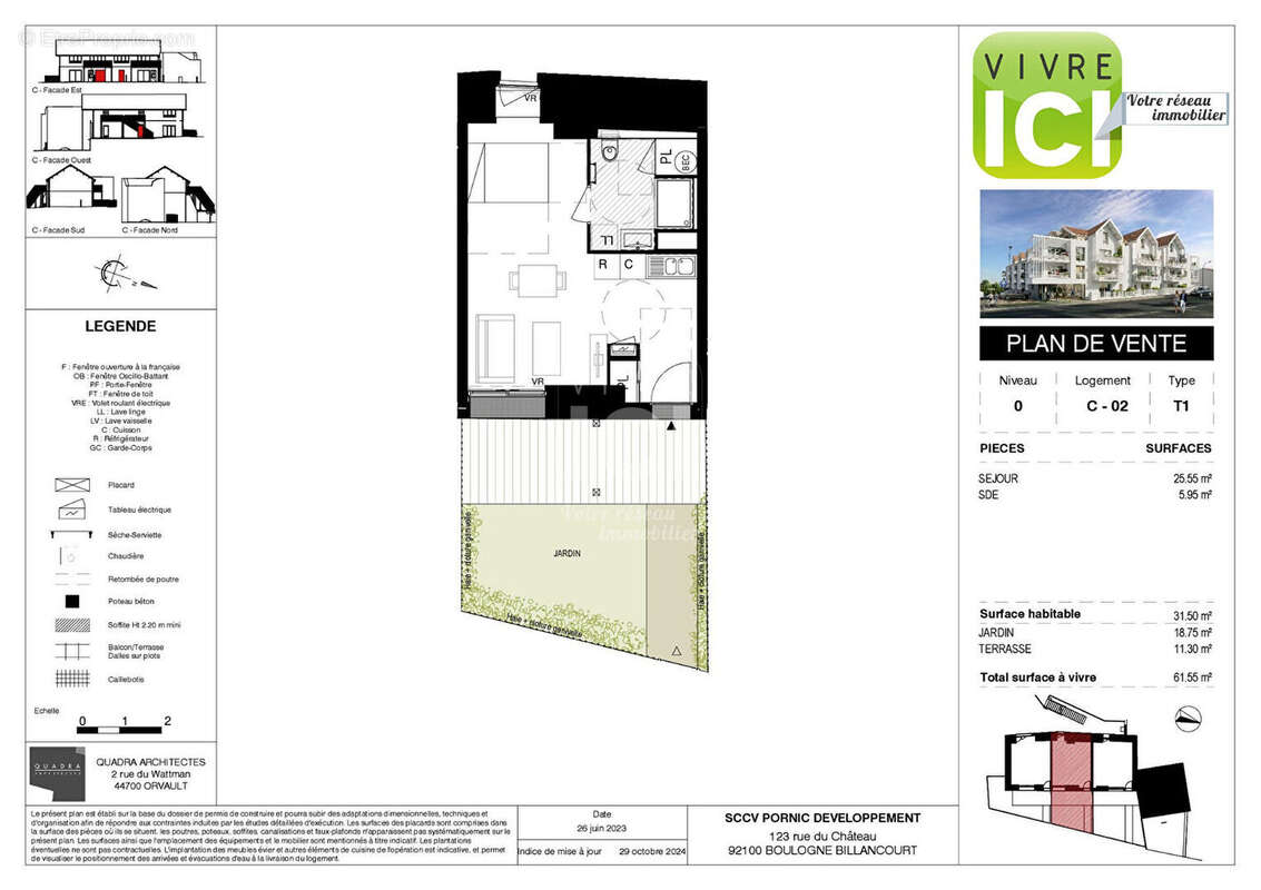 Appartement à PORNIC