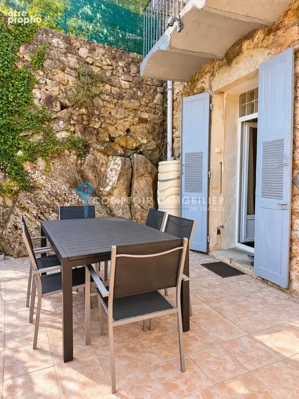 Maison de village en pierre rénovée avec cour, terrasse, jardin et fort potentiel   Vals-les-Bains - photo 4