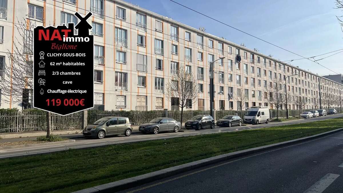 Appartement à CLICHY-SOUS-BOIS