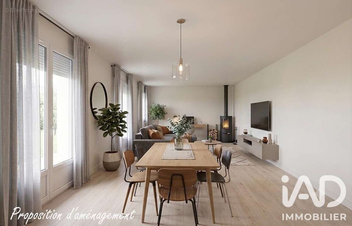 Maison 85 m² à Pleugueneuc  - photo 2