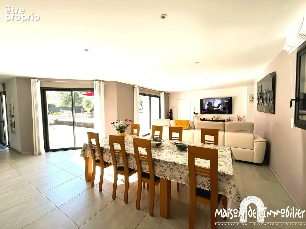 Villa -188m2-4 chambres-piscine-meschers sur gironde-sud royan - photo 4