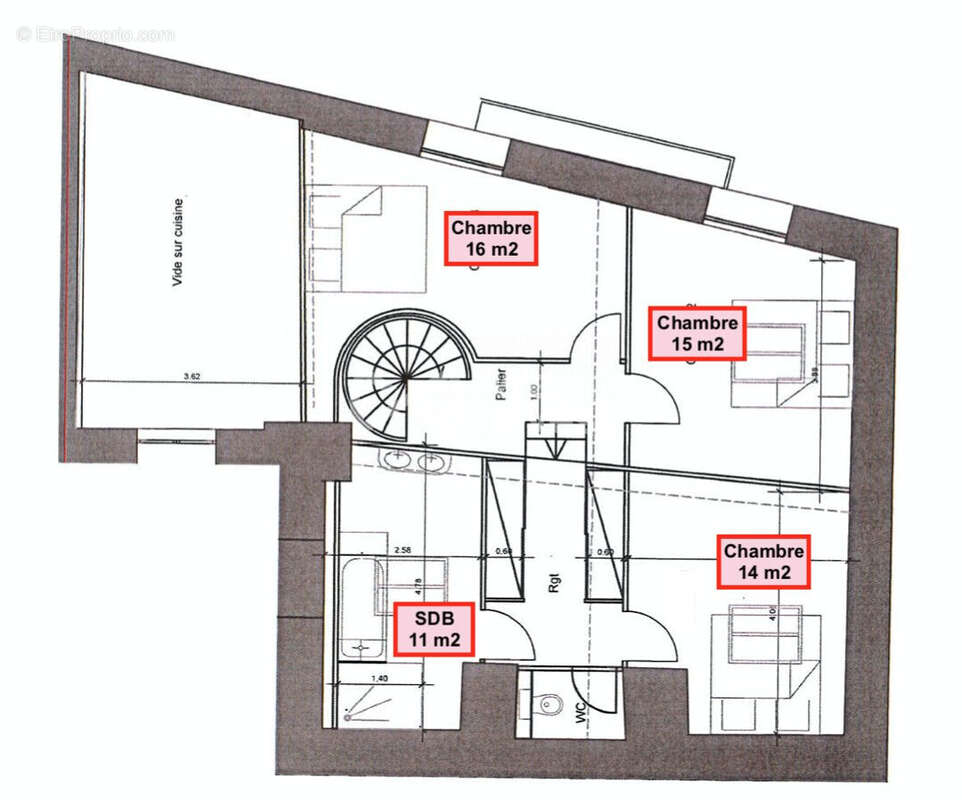 Appartement à BUSSY-SAINT-GEORGES