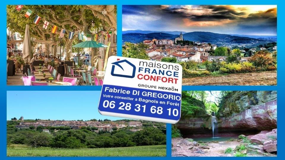 Terrain à BAGNOLS-EN-FORET