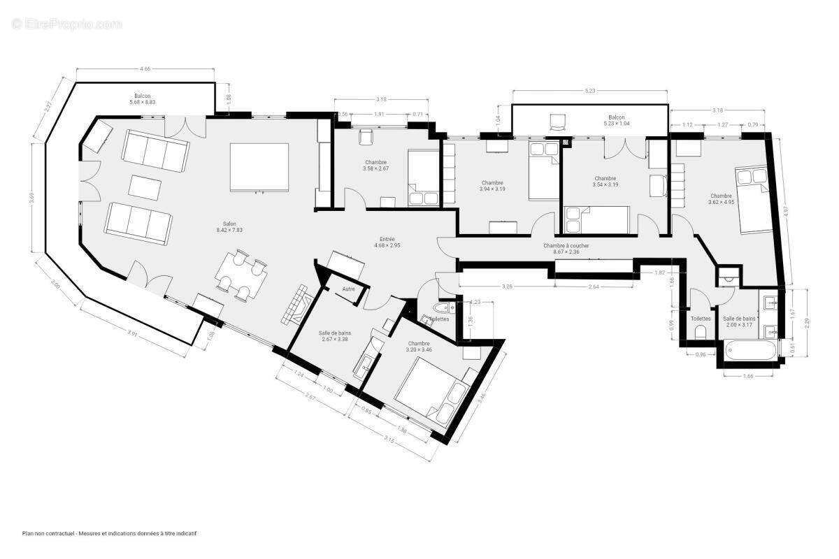 Appartement à BOULOGNE-BILLANCOURT