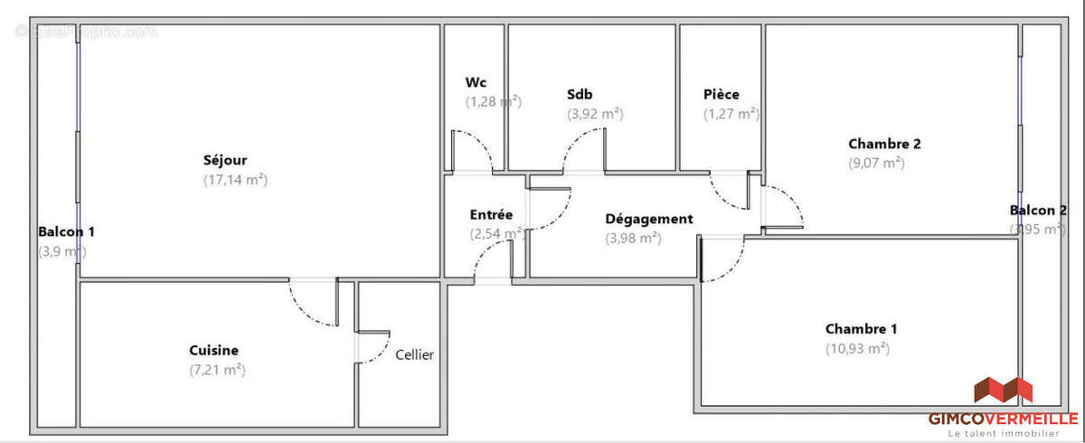 Appartement à LE PECQ