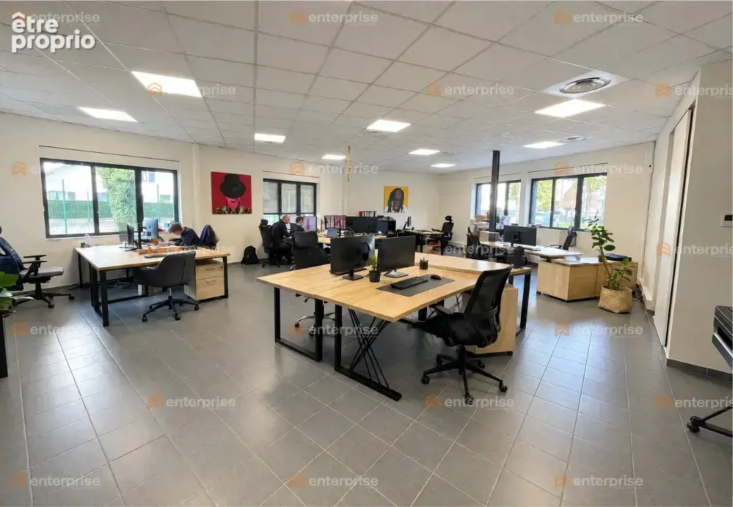 À vendre – bureaux rénovés – hénin-beaumont – parcelle indépendante – disponibilité immédiate - photo 3