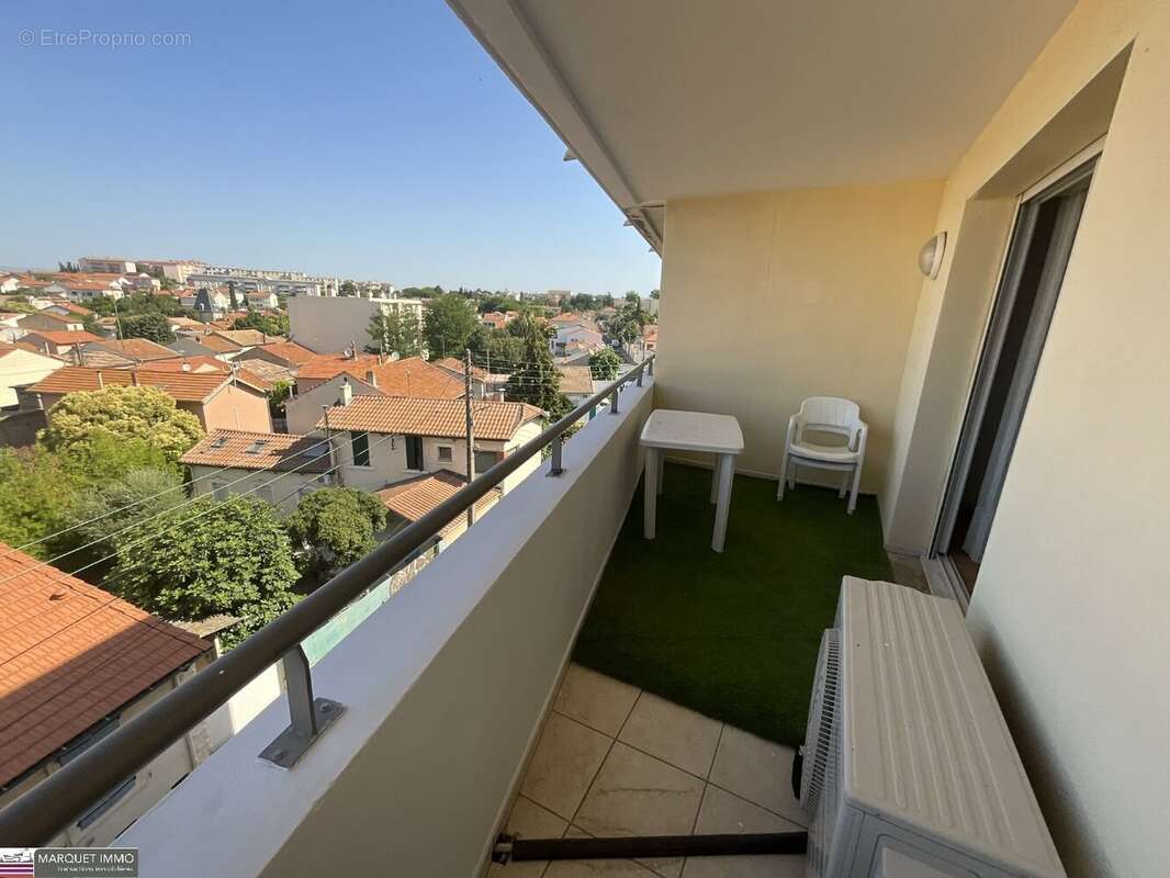 Superbe appartement T3 offrant 62 m² donnant sur terrasse de 7 m² avec une très très belle vue dégagée au 3° étage d'une résiden - photo 7
