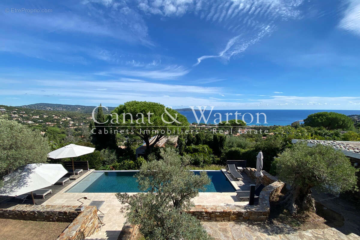 Villa d'architecture contemporaine avec vue mer & piscine à cavalaire - photo 8