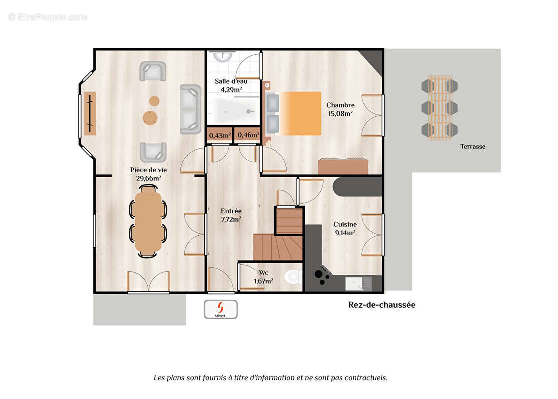 A vendre Maison, St Jean, piscine, 4 chambres - photo 3