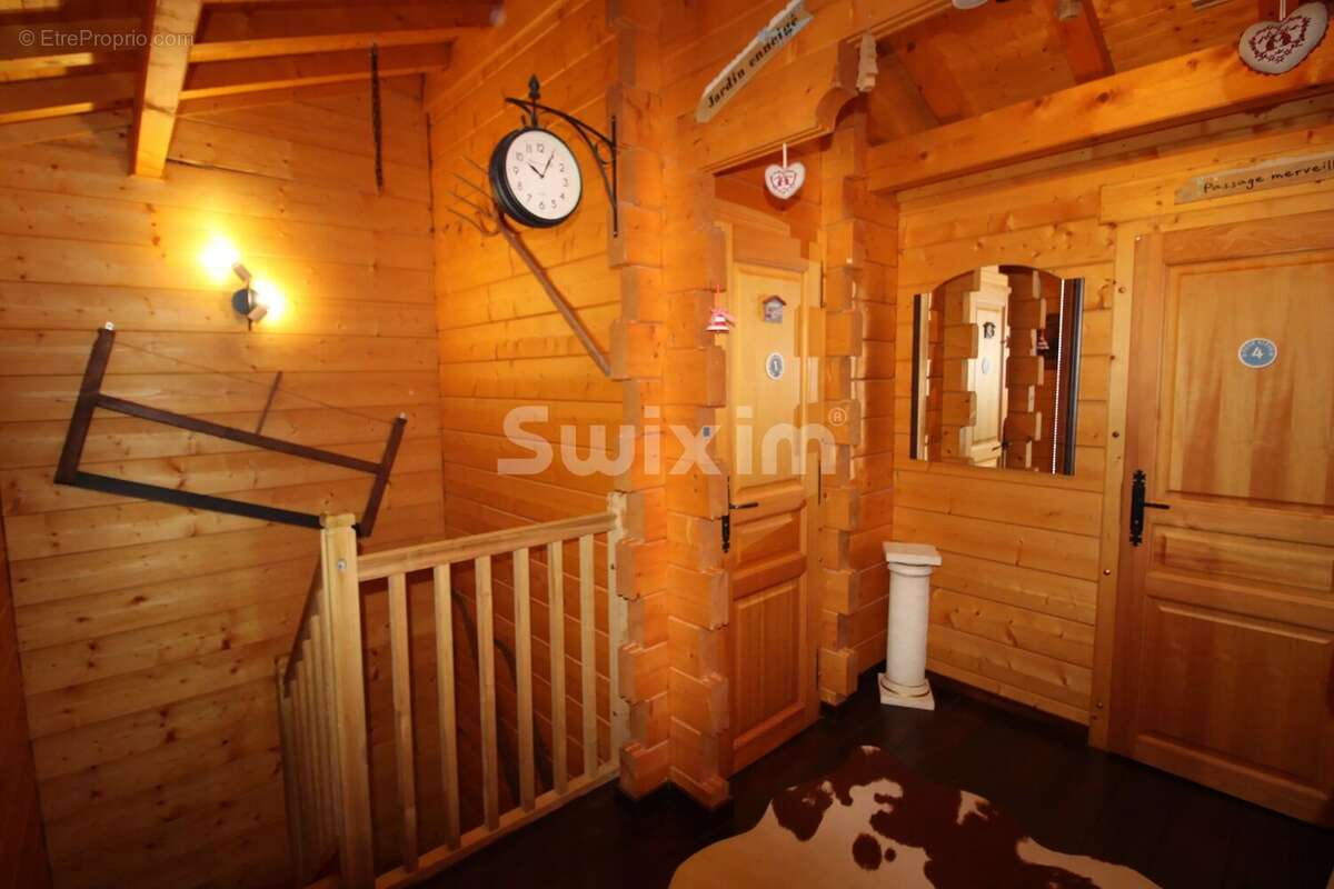 À vendre – Chalet en madriers 4 pièces avec terrasse panoramique – Habère-Lullin (Vallée Verte) - photo 20