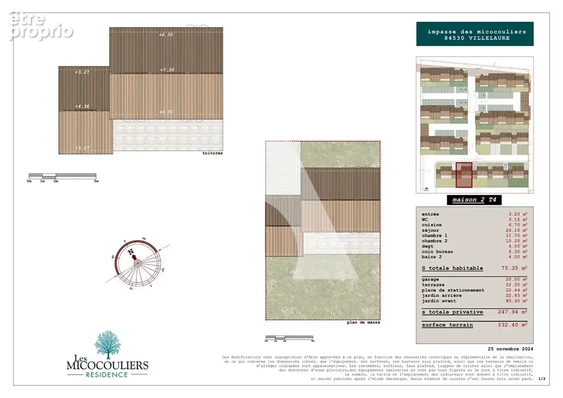 Prox Pertuis Maison T3 75,35 m2 hab avec terrasse, jardin et garage - photo 2