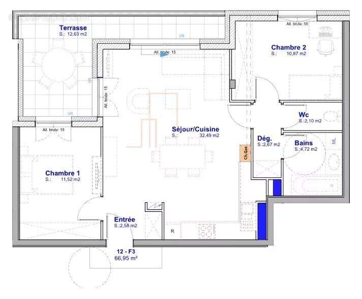 Appartement à KALTENHOUSE