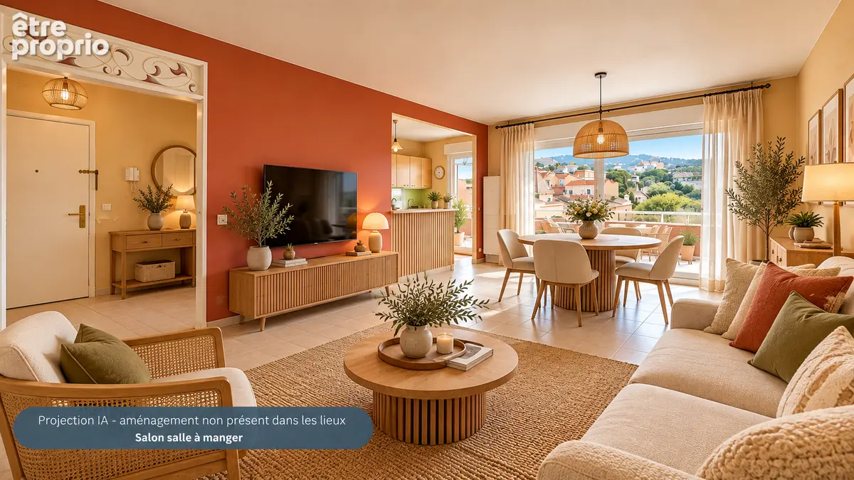 Cannes Prado, 3 pièces au dernier étage, 2 terrasses, piscine - photo 14