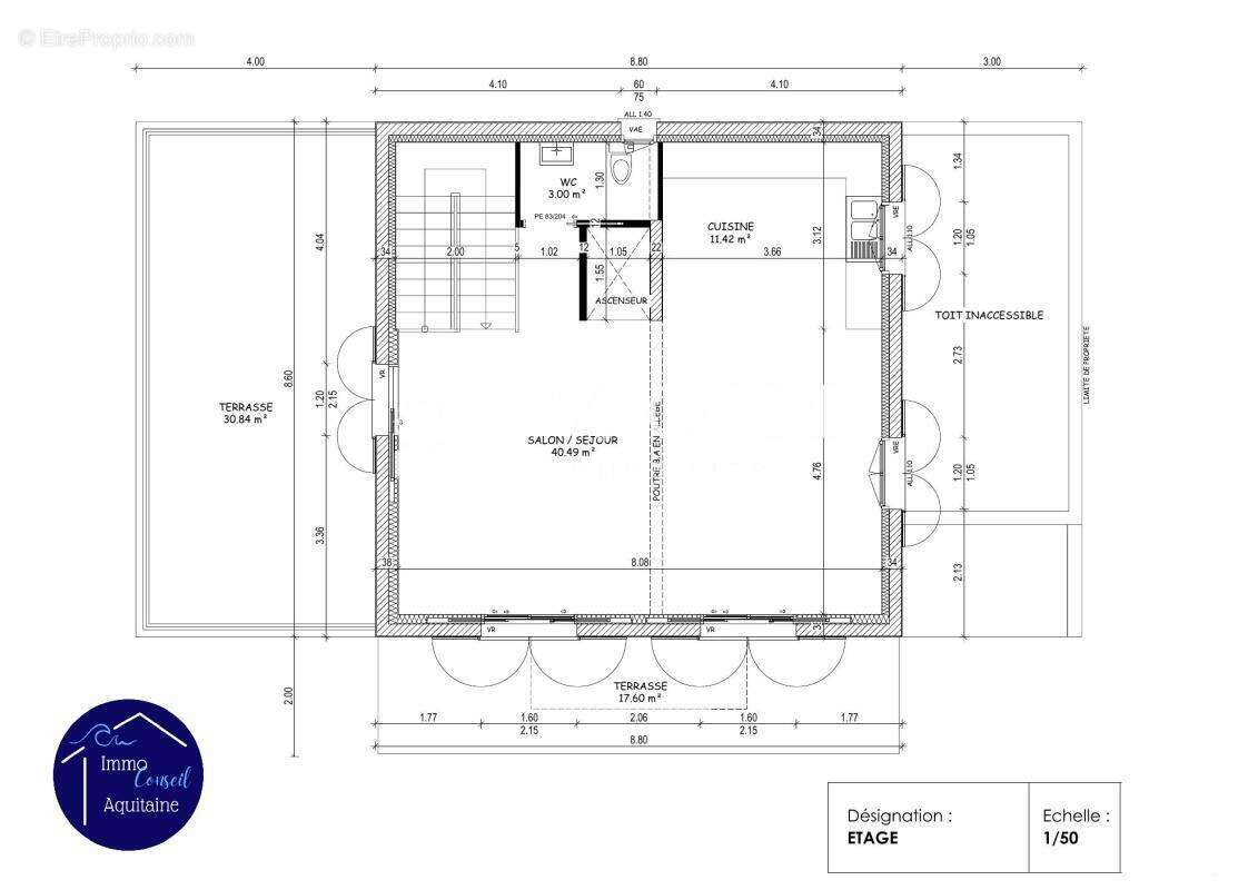 Maison à SAINT-PALAIS-SUR-MER