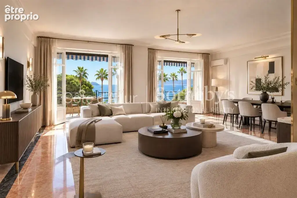 Cannes Croisette, un appartement de 176 m² à rénover face à la mer - photo 3
