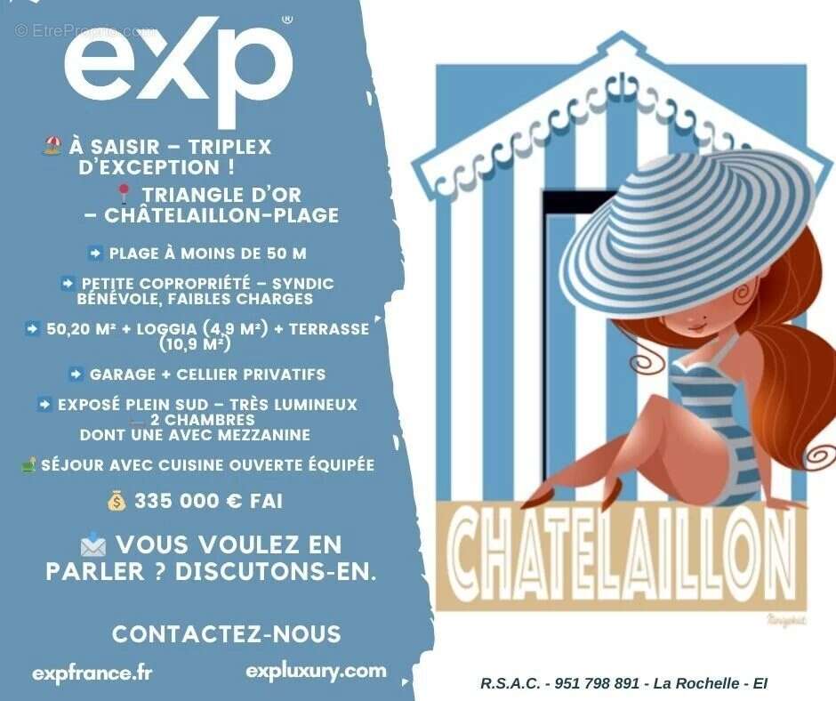 Appartement à CHATELAILLON-PLAGE