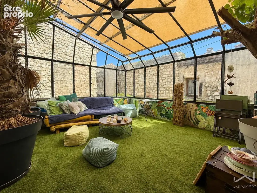 Isabelle di natale vous présente en exclusivité   la garde-adhémar   maison de village en pierre entièrement r - photo 20