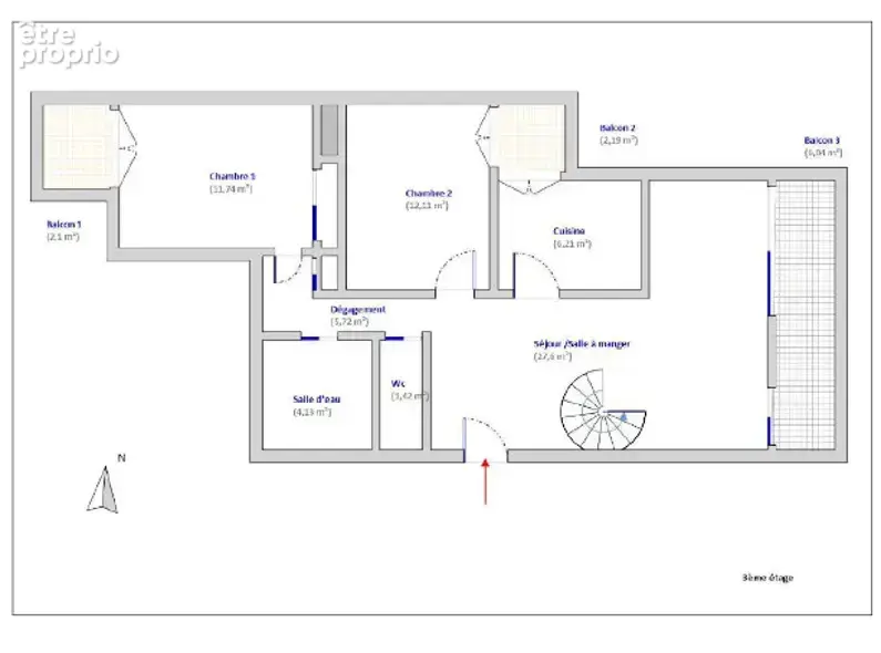 Appartement - photo 7