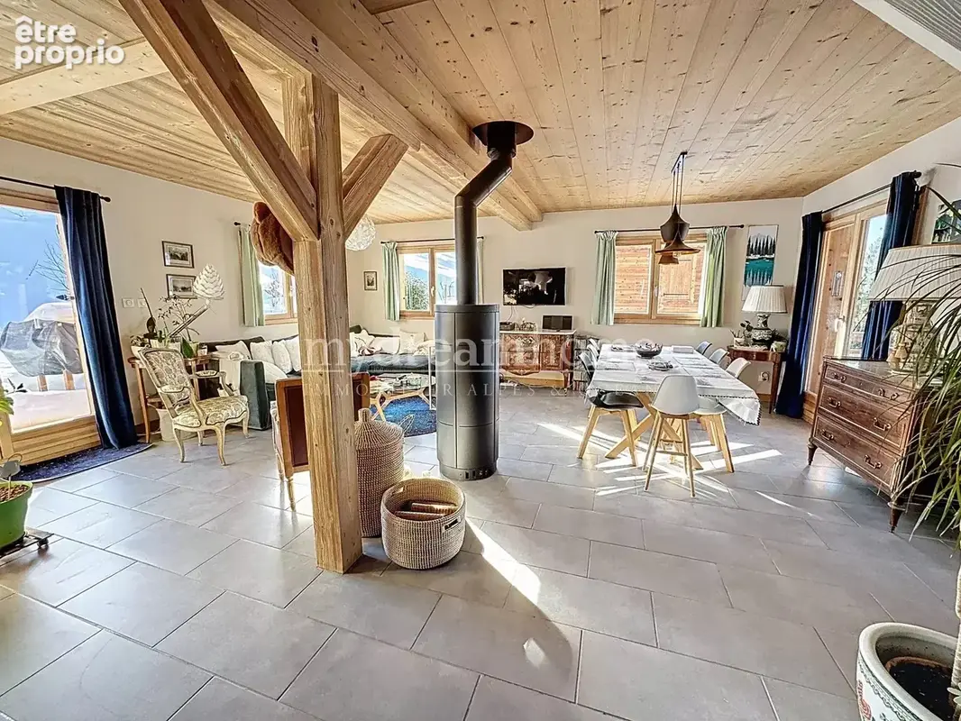 Chalet 5 chambres et appartement indépendant - au départ des pistes - Crest Voland (73590) - photo 5