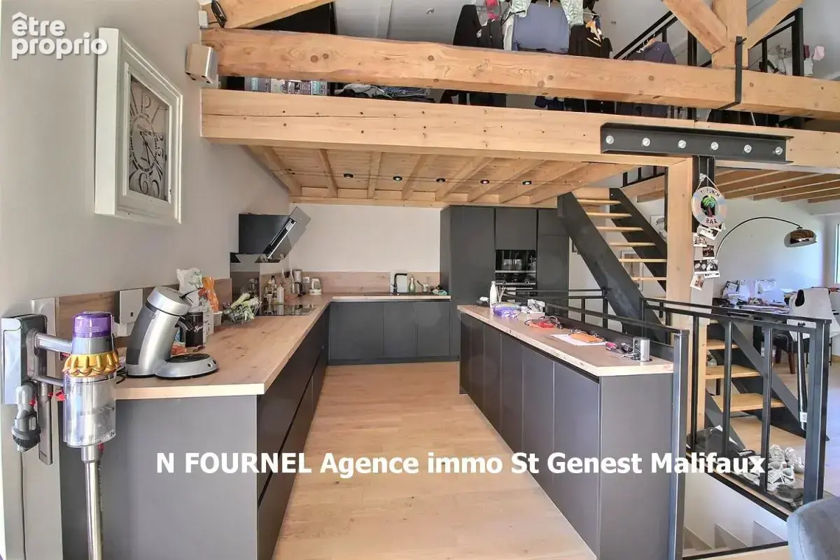 En exclusivite saint genest malifaux à vendre : murs et fonds de commerce restaurant ? avec appartement privatif au dessus - photo 6
