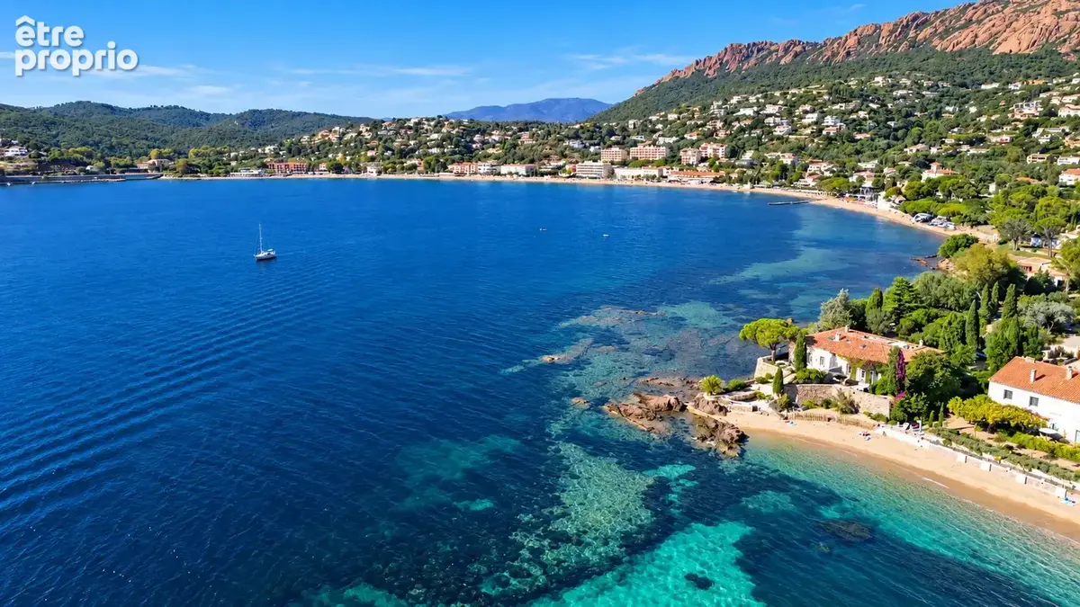 Rare duplex agay, face à la plage de la baumette  vue mer - photo 12