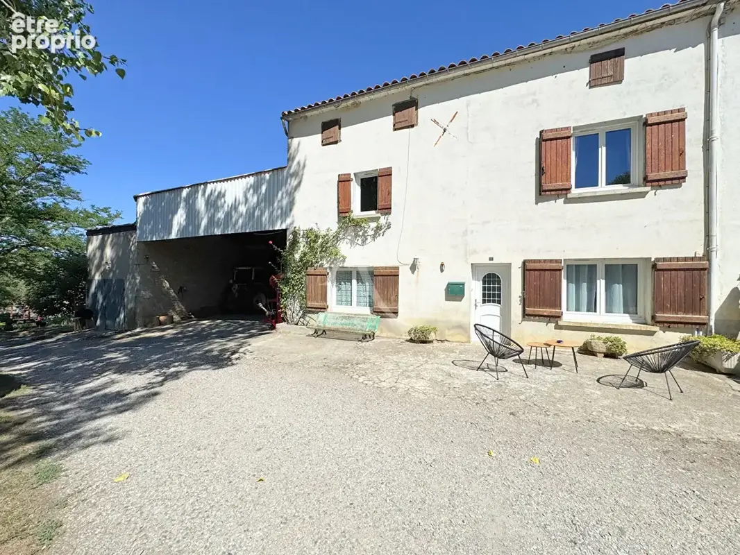 SONNAC SUR L'HERS:  Maison familiale  -  5 pièces  Terrain de 1382 + Hangar de 63 m² - photo 21