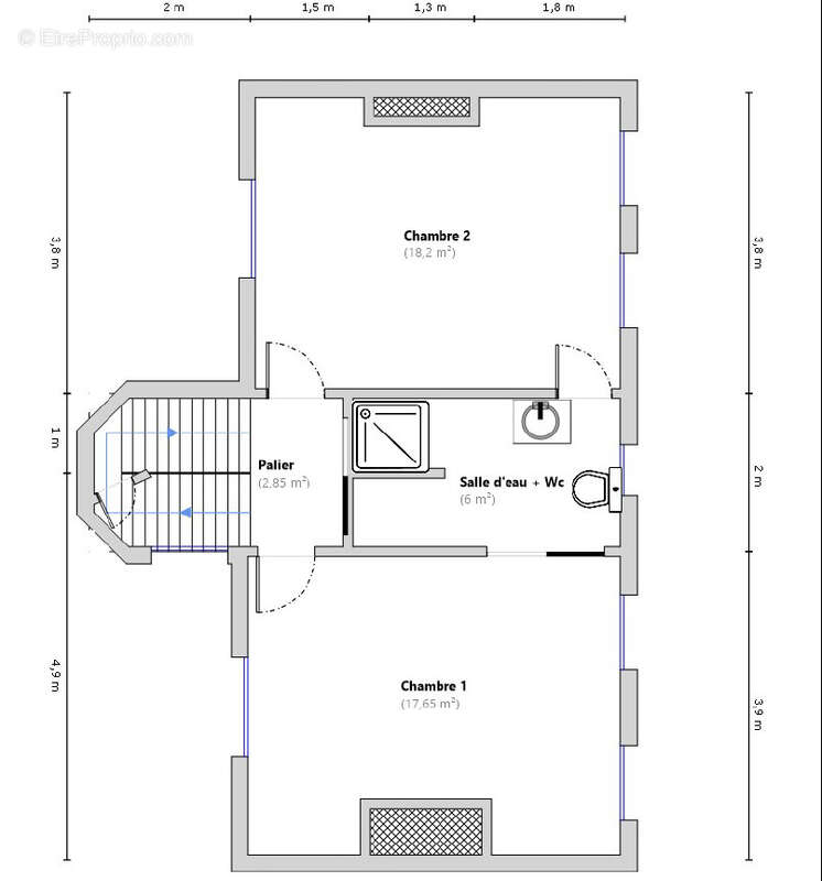 Maison à PORT-LE-GRAND