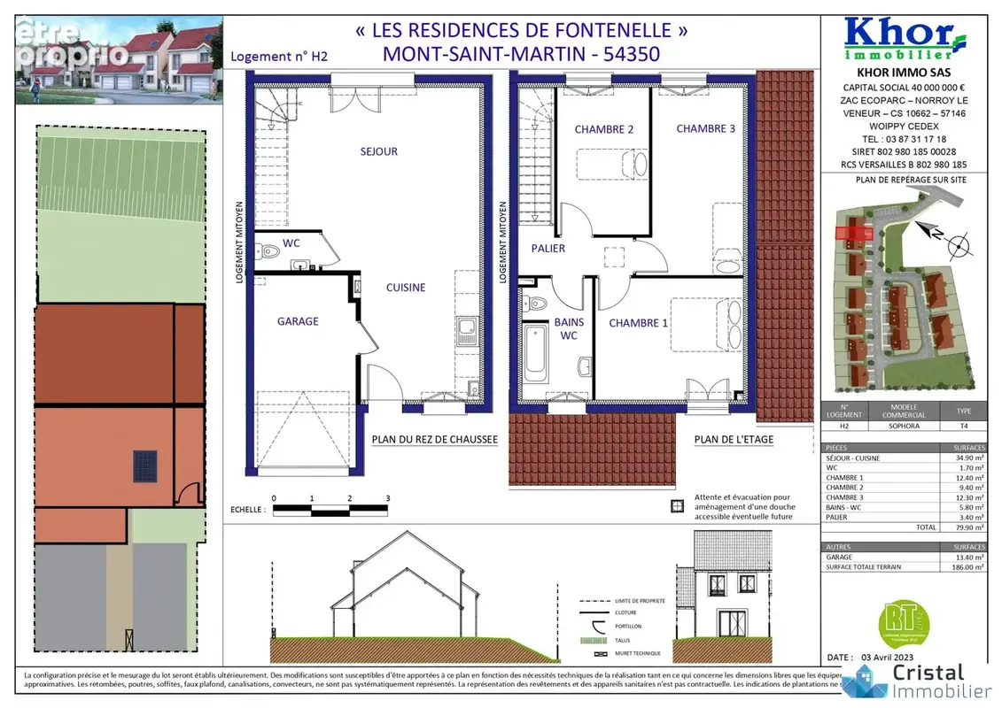 Maison 5 pièces 80 m² à vendre à Mont-Saint-Martin (54350) - photo 2