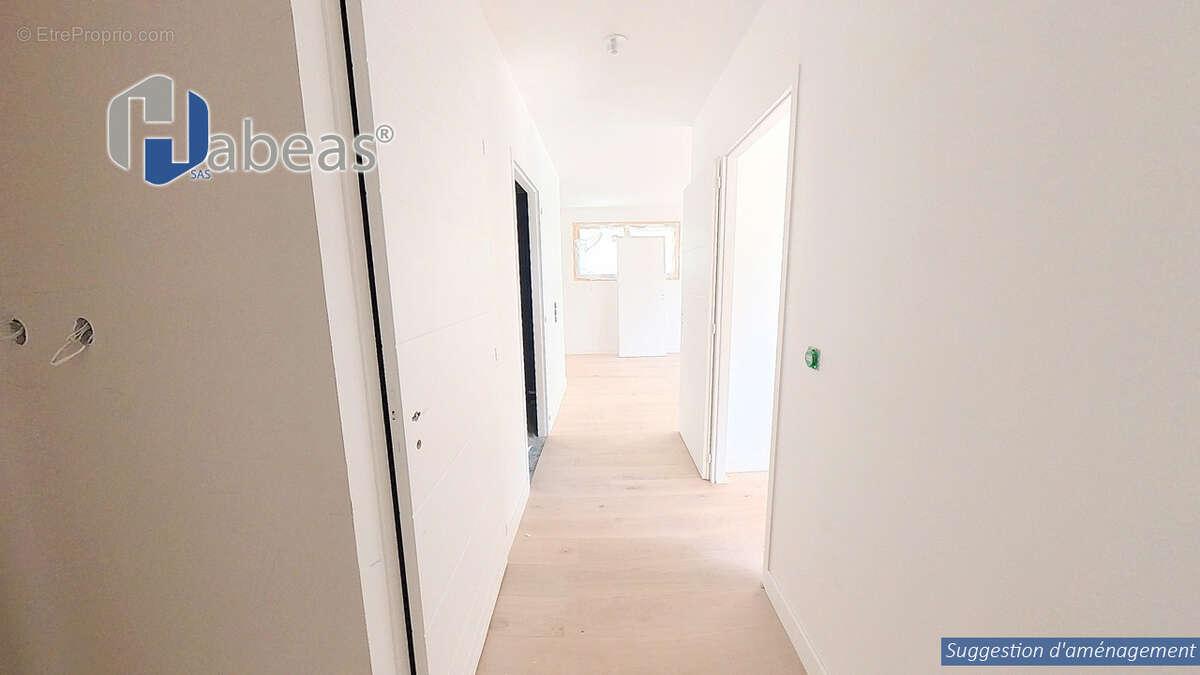 T3 avec 1 chambre plus 2 cabines , 64.83 m², Balcon 5,58m², Casier à Ski, cellier - photo 14
