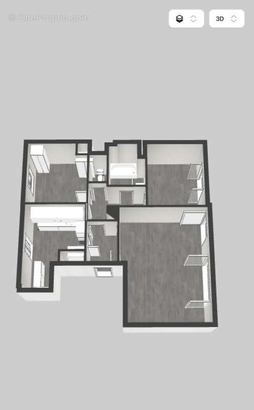 Appartement 80 m² à Aix-En-Provence  - photo 3