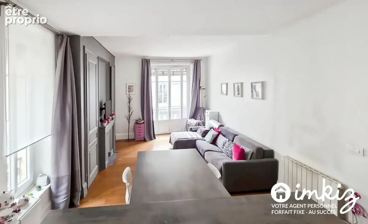 T2 de 58m2 rénové avec balcon- Préfecture/Liberté - photo 1