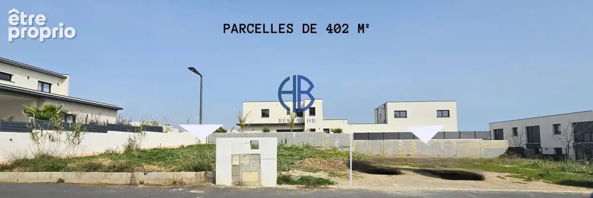 Serignan-terrain constructible et viabilise de 402 m2 - photo 3
