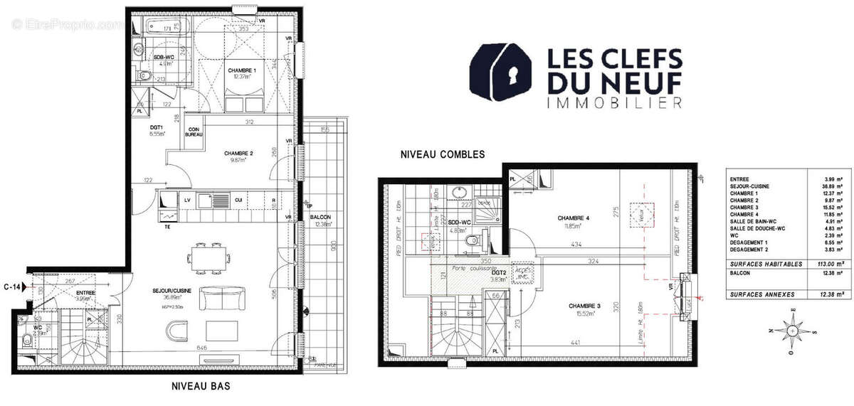 Appartement à VERSAILLES