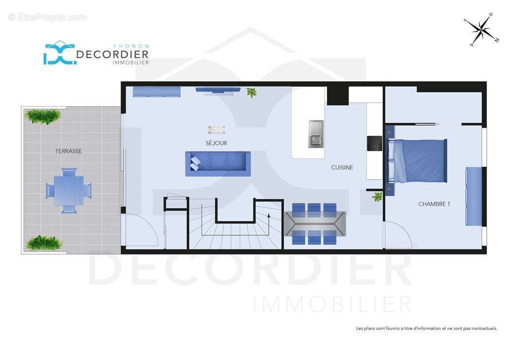 Superbe T5 Duplex récent avec terrasse, double garage et excellent DPE A/A !  - photo 2