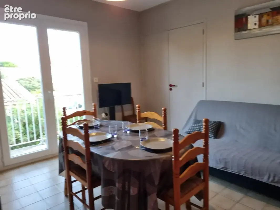 A vendre - saint pierre - proche de la plage - appartement t2 5 couchages - balcon - parking - photo 6